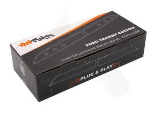 Transit Custom Smoked LED Rear Brake Lights - Pair - Image 7