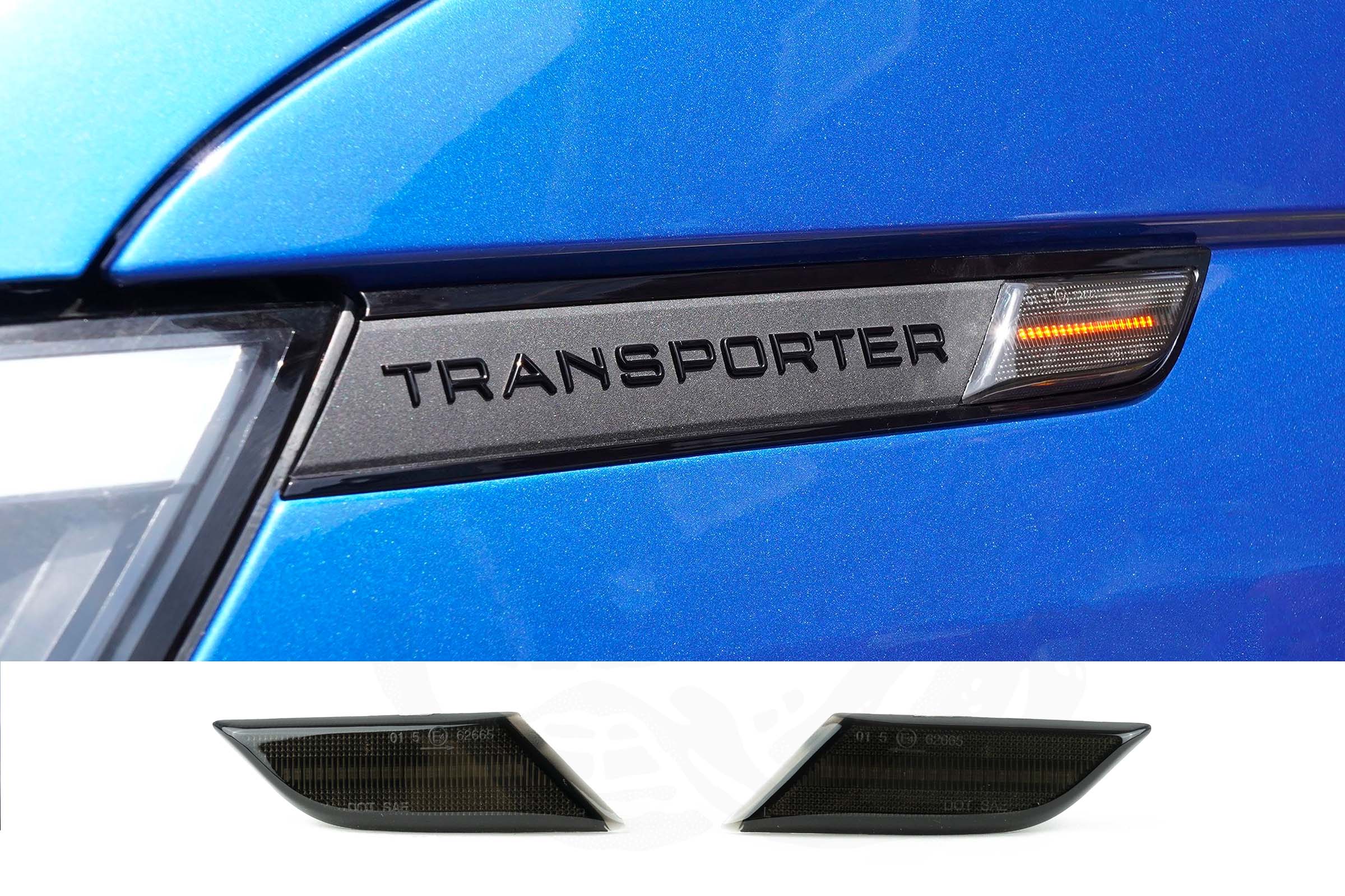 T6.1 Dynamic LED Side Repeaters (Gloss Black W/ Black Lens)