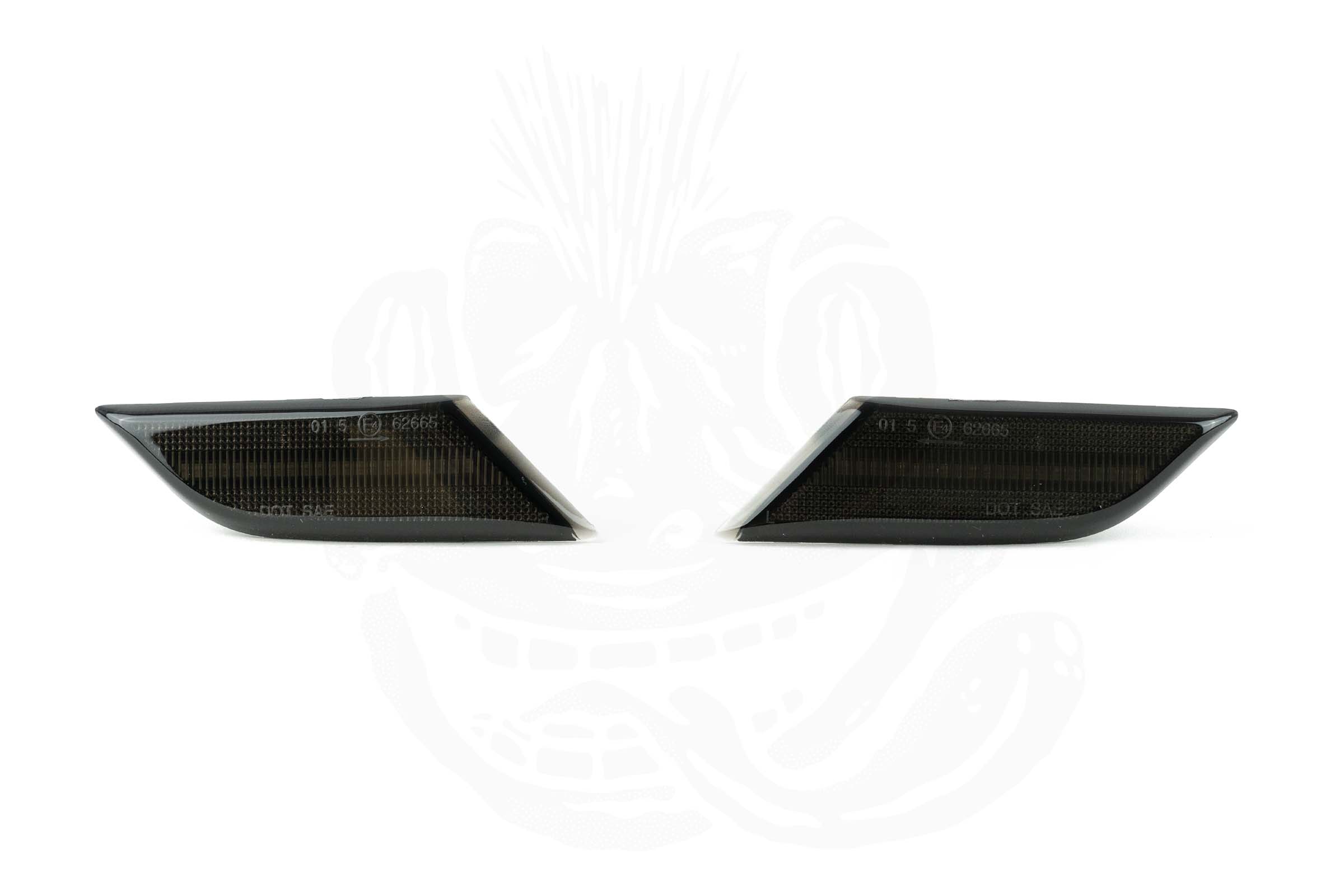 T6.1 Dynamic LED Side Repeaters (Gloss Black W/ Black Lens) - Image 4