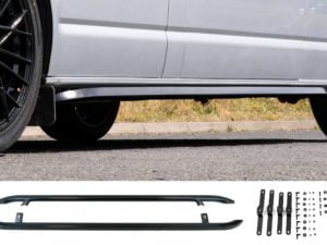 T6/T6.1 Gloss Black Trapezoid Sidebars SWB