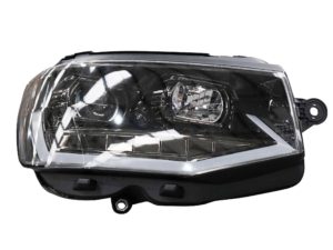 T6 Black LightBar Headlights With Dynamic Indicator - V2 - Image 3