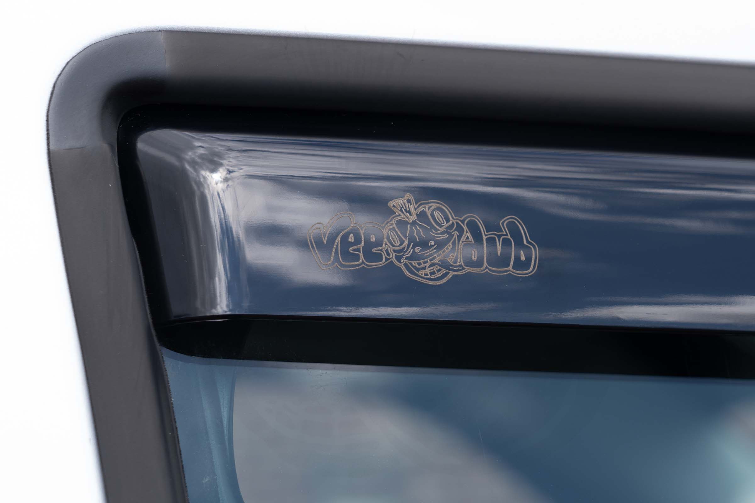 VW T5/T5.1 DUB Style Black Wind Deflectors (In-Channel) - Image 5