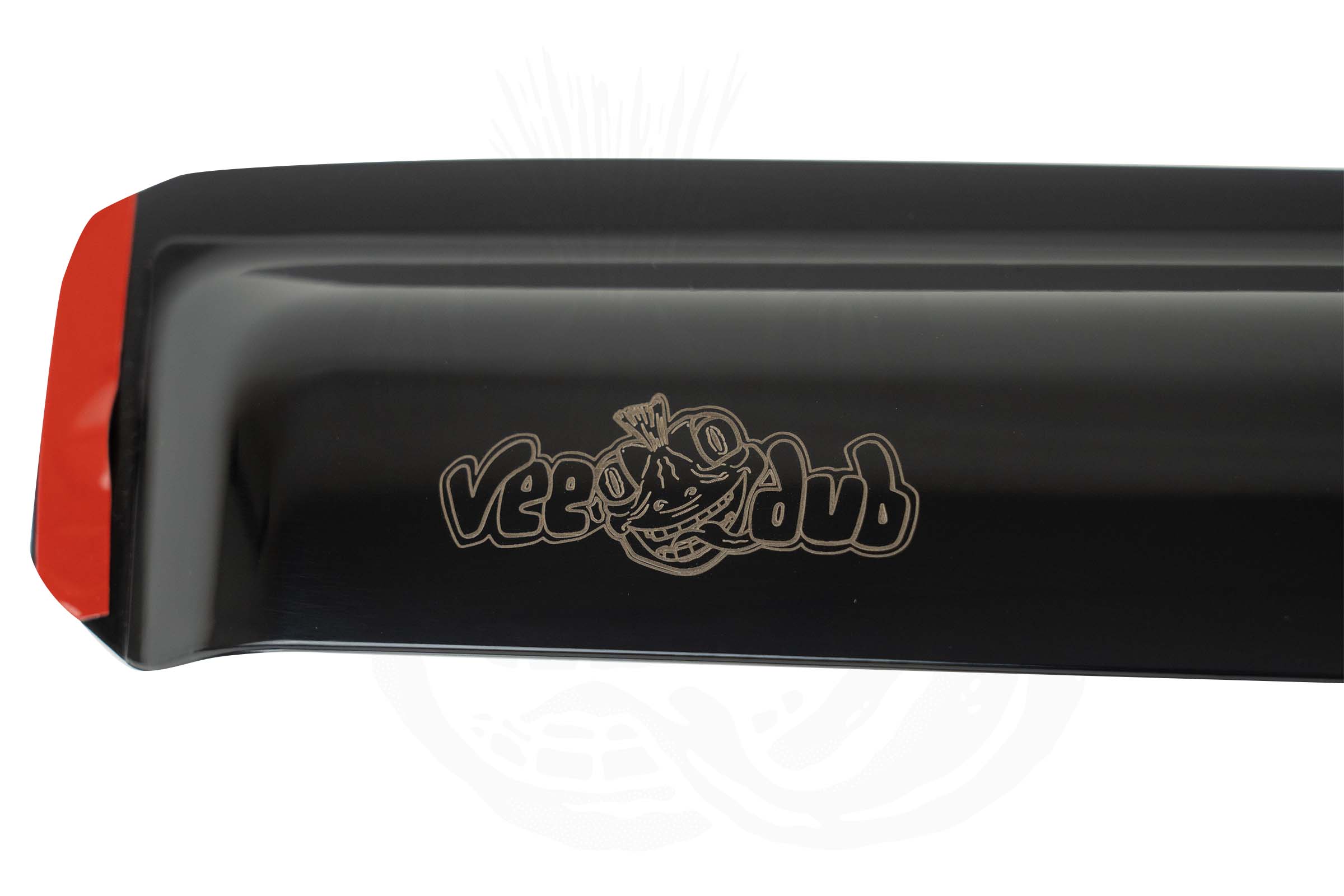 VW T5/T5.1 DUB Style Black Wind Deflectors (In-Channel) - Image 6