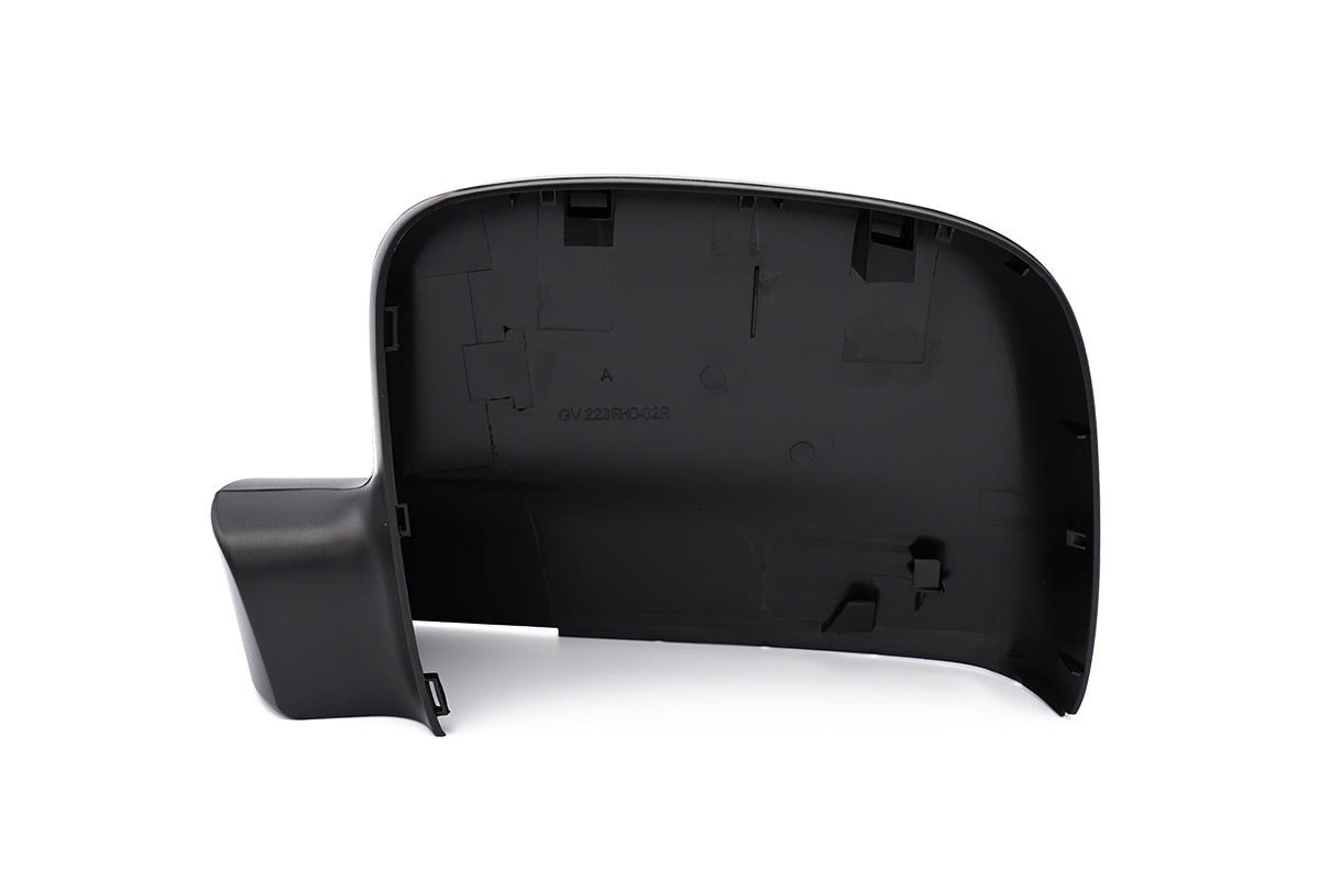 VW Caddy/Caddy Maxi Wing Mirror Cover Offside – Black - Image 2