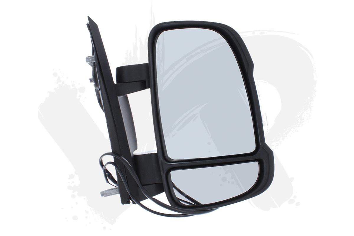 Peugeot Boxer S/Arm Electric & Heated W/5W Indicator W/Temp Sensor Wing Mirror Offside – Black - Image 2