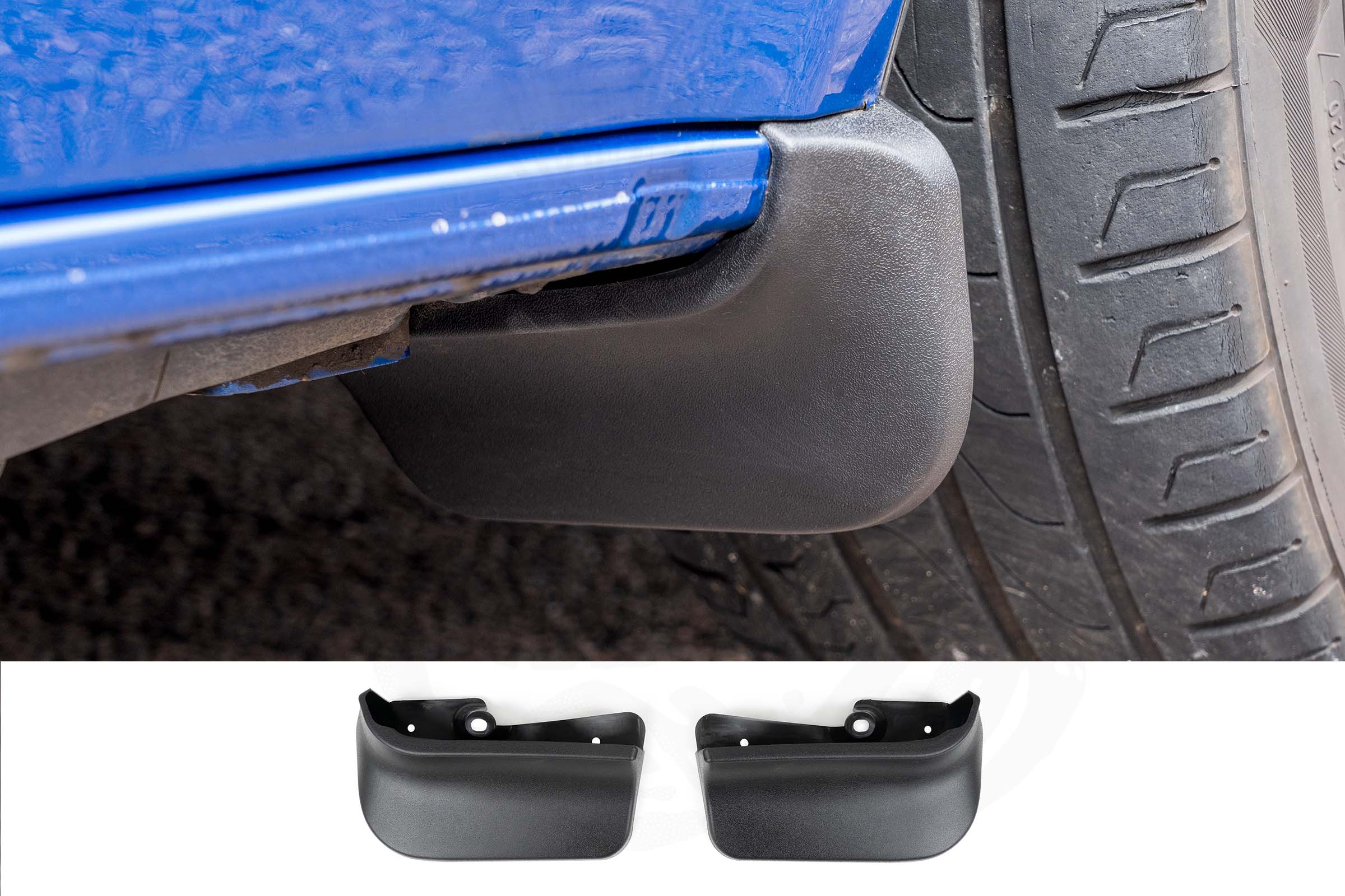 VW T5/T5.1 DUB Style Front Mudflaps (Pair)