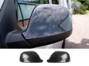 VW T6/T6.1 Pair Of Wing Mirror Covers - Carbon Fibre Effect