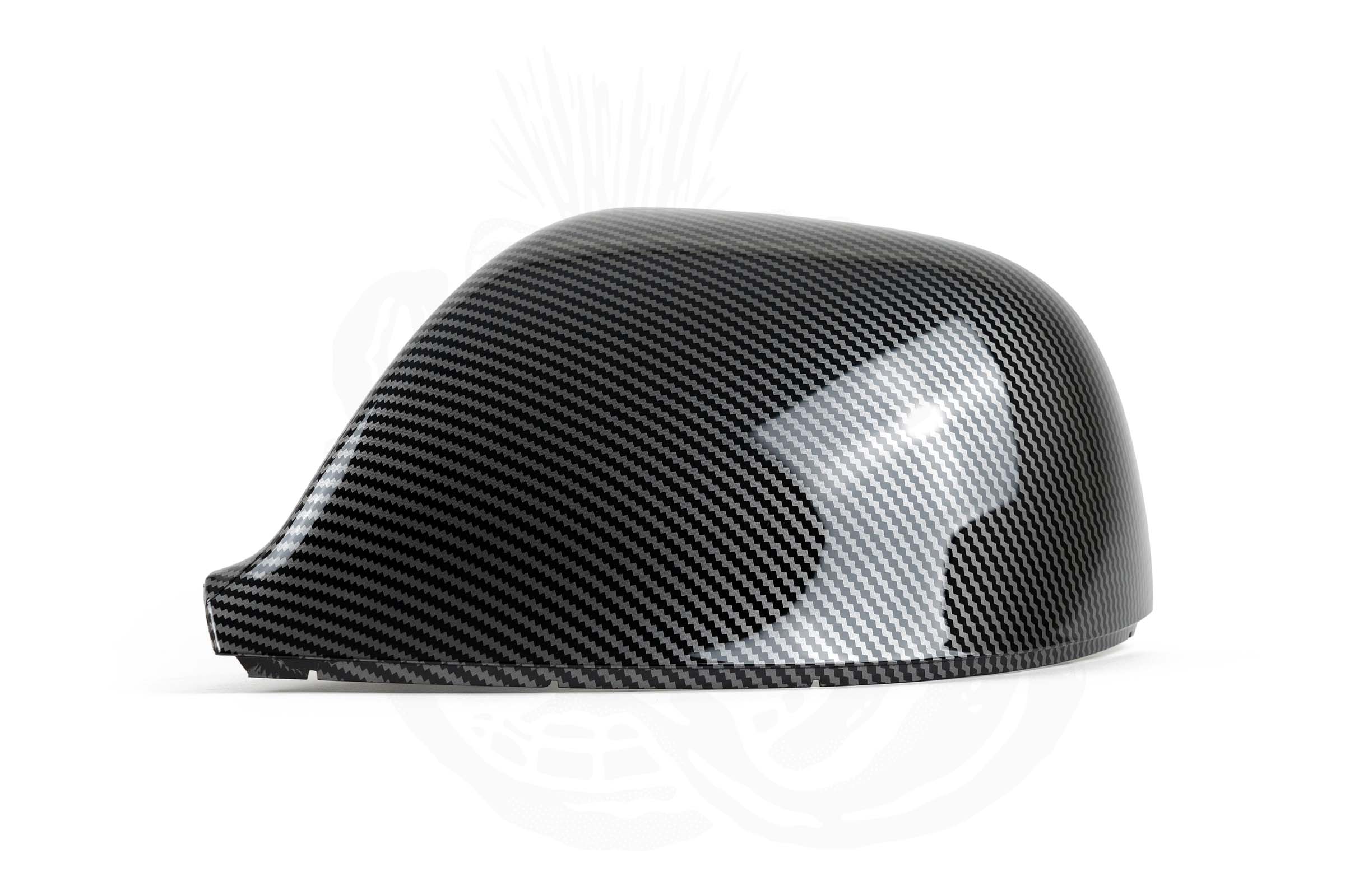 VW T6/T6.1 Pair Of Wing Mirror Covers - Carbon Fibre Effect - Image 3