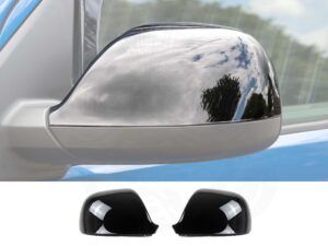 Alternative view of VW T6/T6.1 Pair Of Wing Mirror Covers - Gloss Black