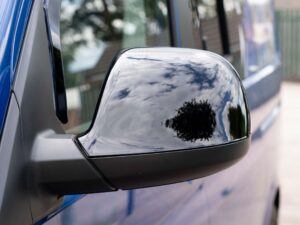 VW T6/T6.1 Pair Of Wing Mirror Covers - Gloss Black - Image 5