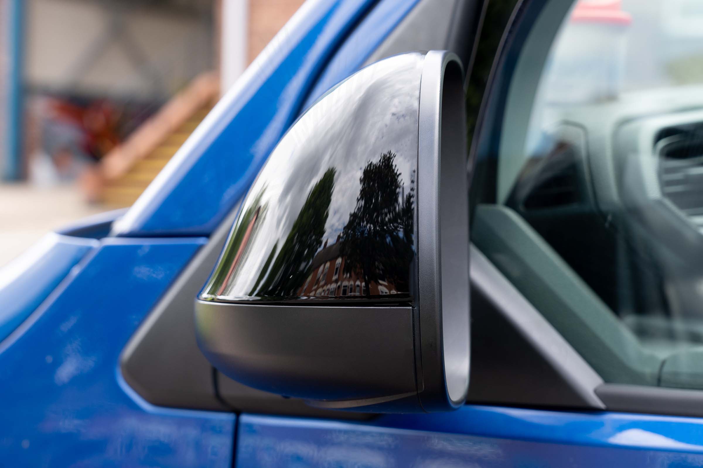 VW T6/T6.1 Pair Of Wing Mirror Covers - Gloss Black - Image 6