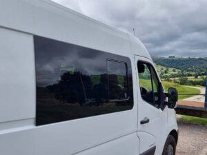 Nissan NV400 2011 - 2024 O/S/F (MWB/LWB/XLWB) Opening Window In Privacy Tint