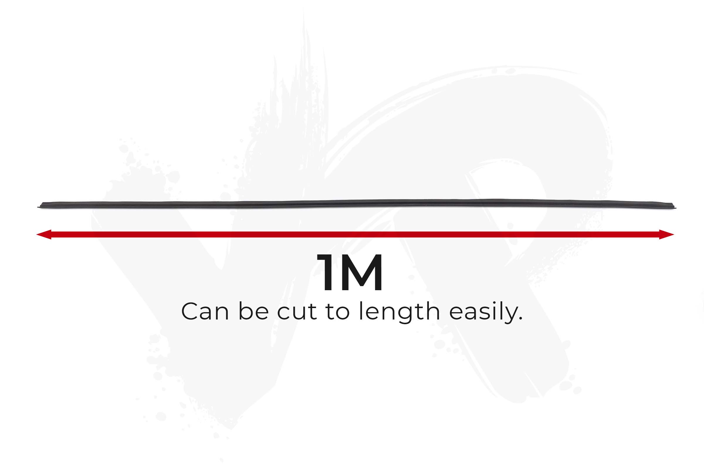 Z-Trim Seal Cover For Side Window Edge (1m) - Image 7