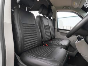VW T5/T5.1 Alcantara Style Seat Covers - Black