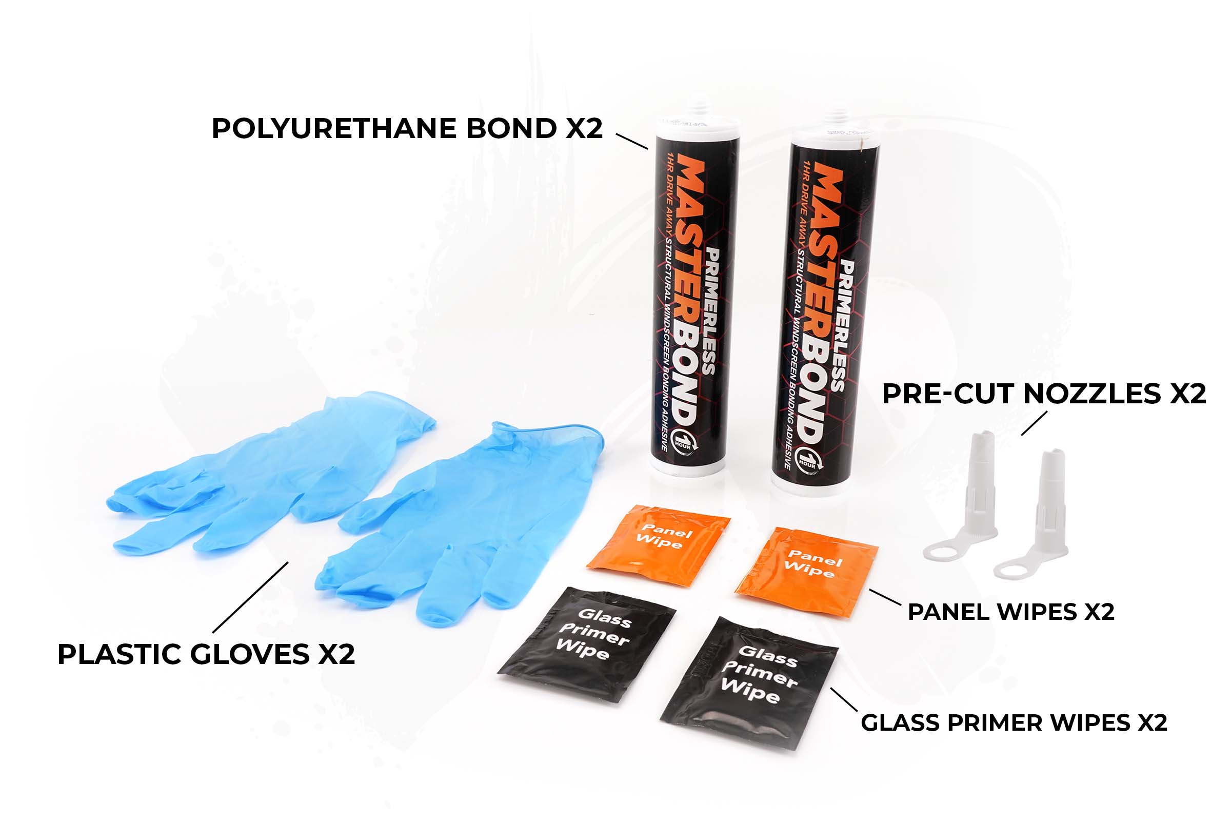 2 Window Primerless Bonding Kit - Image 2