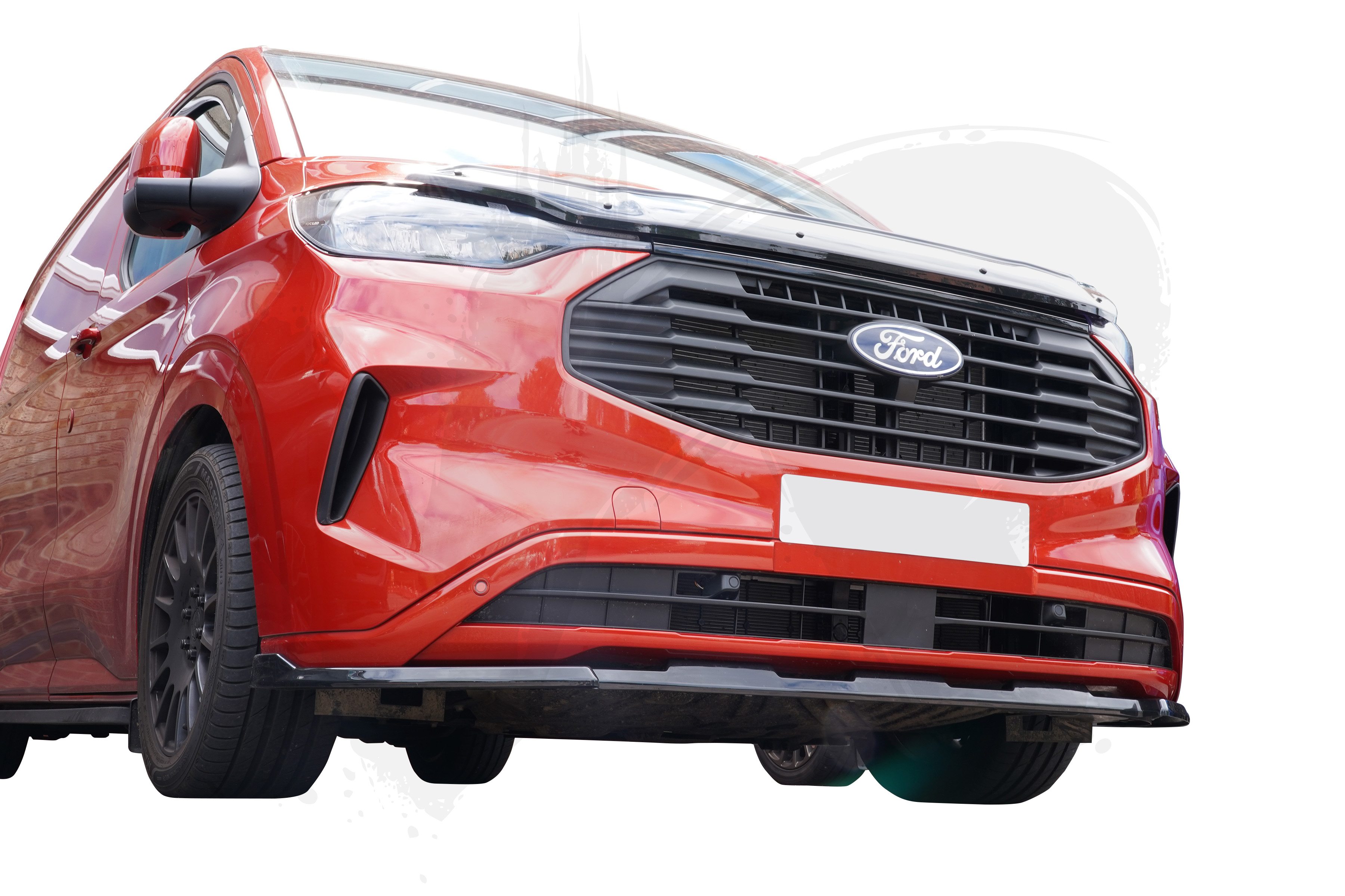 Transit Custom (MK2) 2024> Front Splitter - Under Original Bumper - Image 6