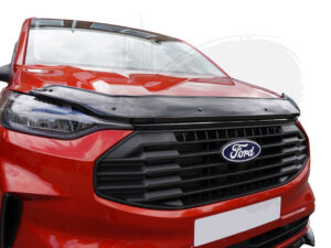 Ford Transit Custom (MK2) 2024> Deflec Bonnet Deflector - Gloss Black - Image 4