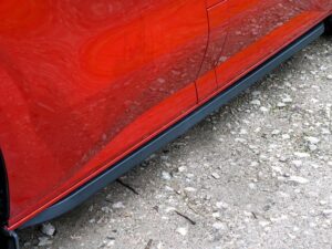 VW T7 2025> / Ford Transit Custom (MK2) 2024> Matt Black Trapezoid Sidebars SWB - Image 4