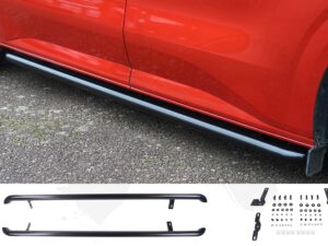 VW T7 2025> / Ford Transit Custom (MK2) 2024> Gloss Black Sportline Style Sidebars SWB