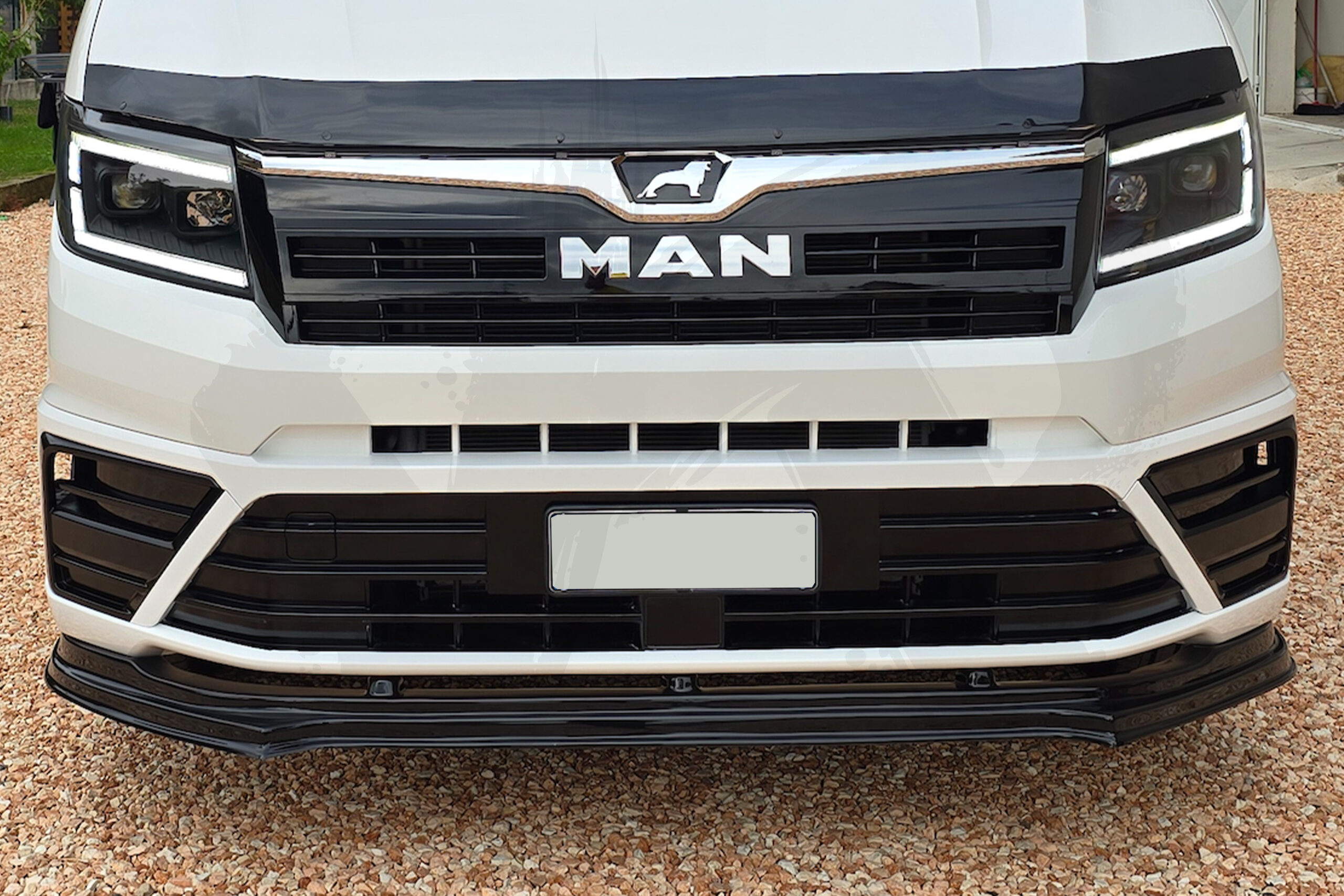MAN TGE Front Splitter - Under Original Bumper (2017>) - Image 3