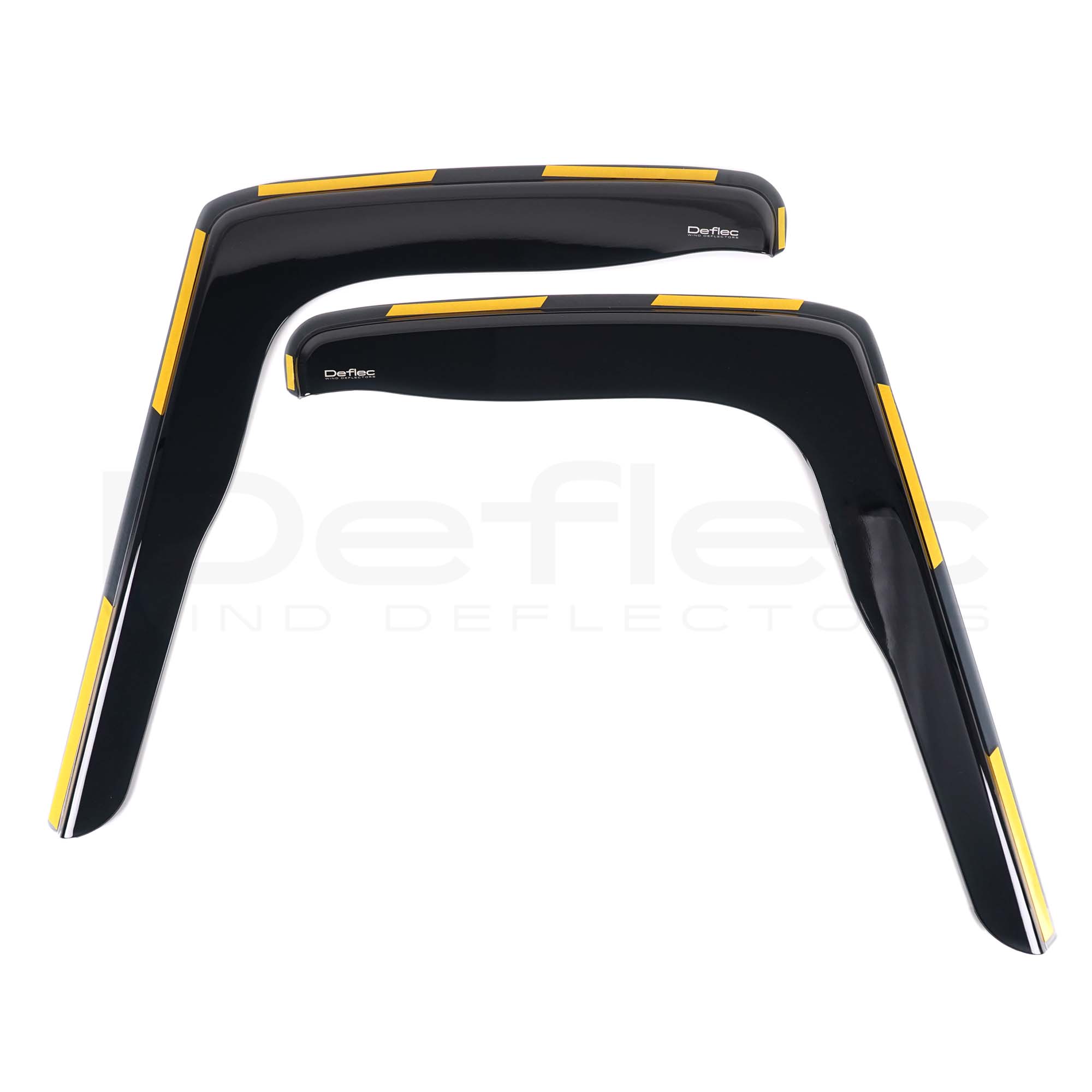 VW Crafter 06>18 Deflec Smoked Wind Deflectors