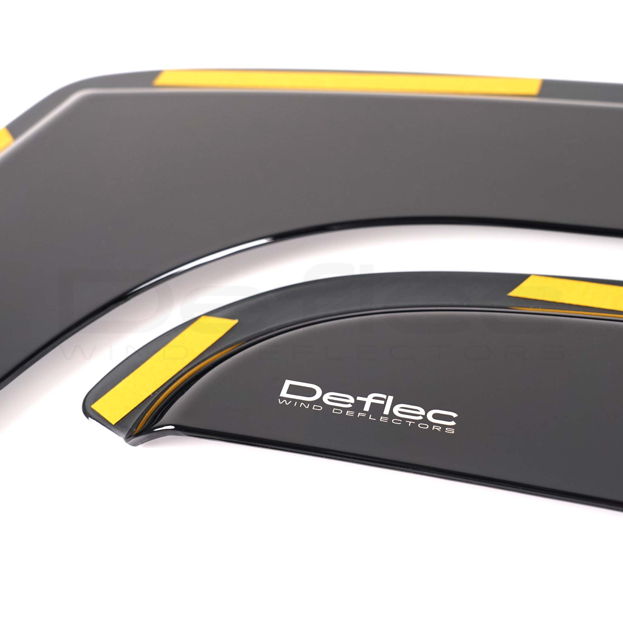 Nissan Primastar X82 2014> Deflec Smoked Wind Deflectors - Image 2