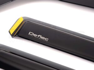 VW Amarok 2023> Deflec Smoked Wind Deflectors - Image 4