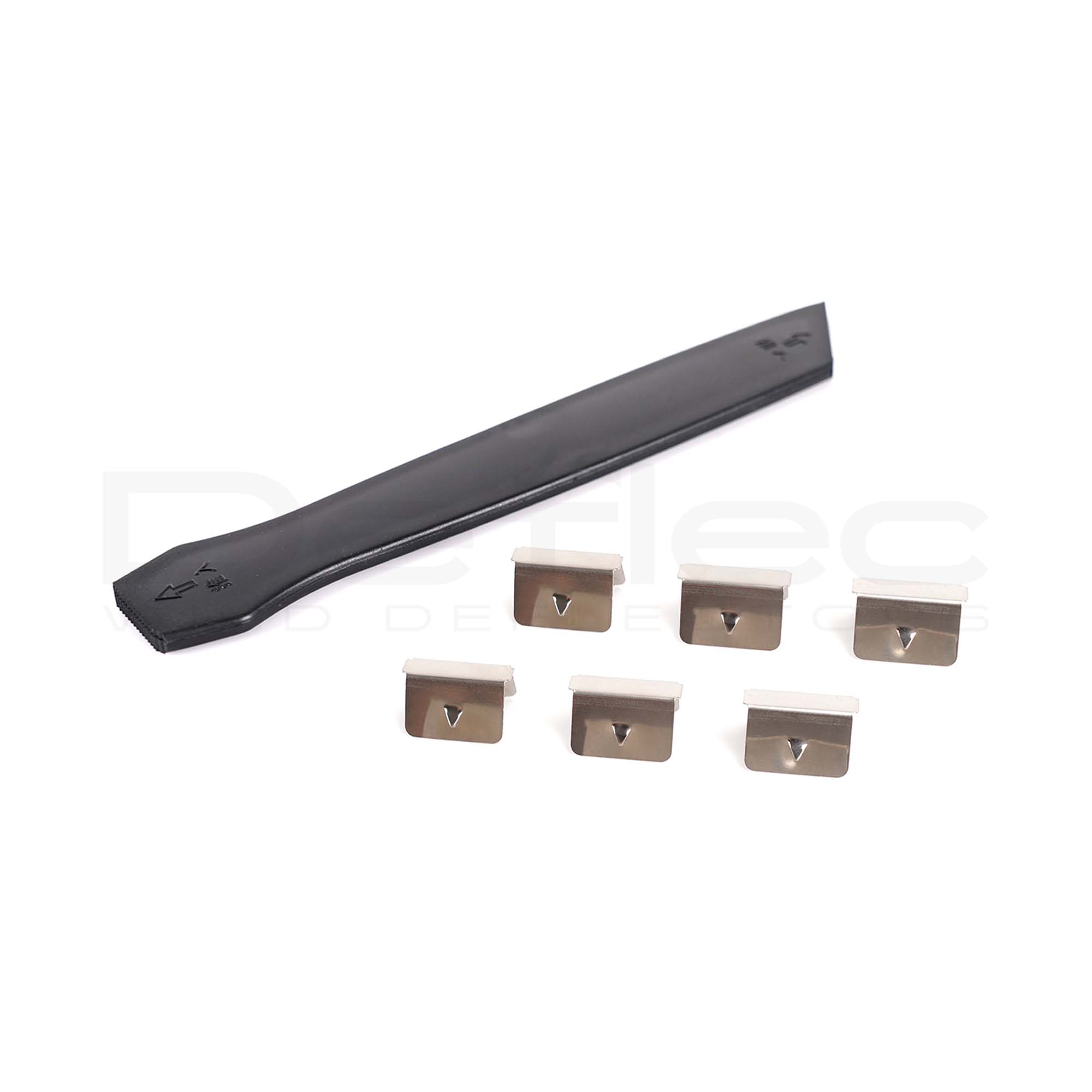 Renault Trafic 01>14 Deflec Smoked Wind Deflectors - Image 4