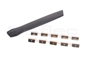 VW Amarok 2023> Deflec Smoked Wind Deflectors - Image 7