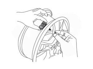 Universal Tyre Pressure Sensor - Image 5