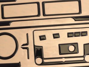 VW T6 Gloss Black Dashboard Kit