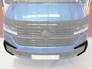 VW T6.1 Front Canards - Gloss Black - Image 3