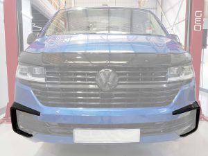 VW T6.1 Front Canards - Gloss Black - Image 4