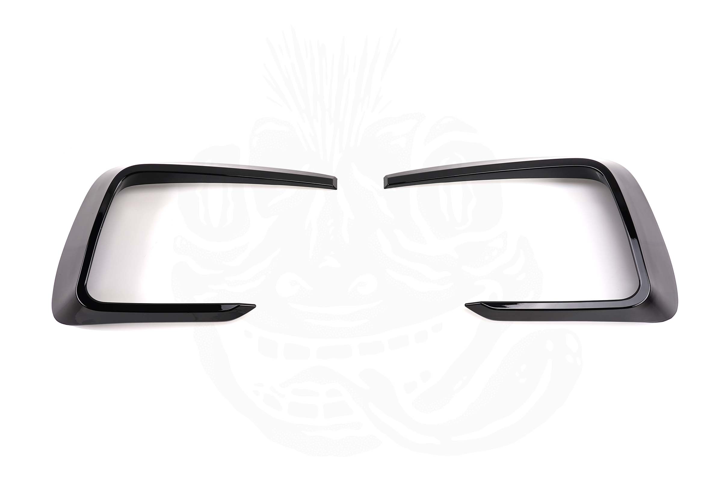 VW T6.1 Front Canards - Gloss Black - Image 6