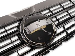 VW T6 Front Grille - Gloss Black - Image 3