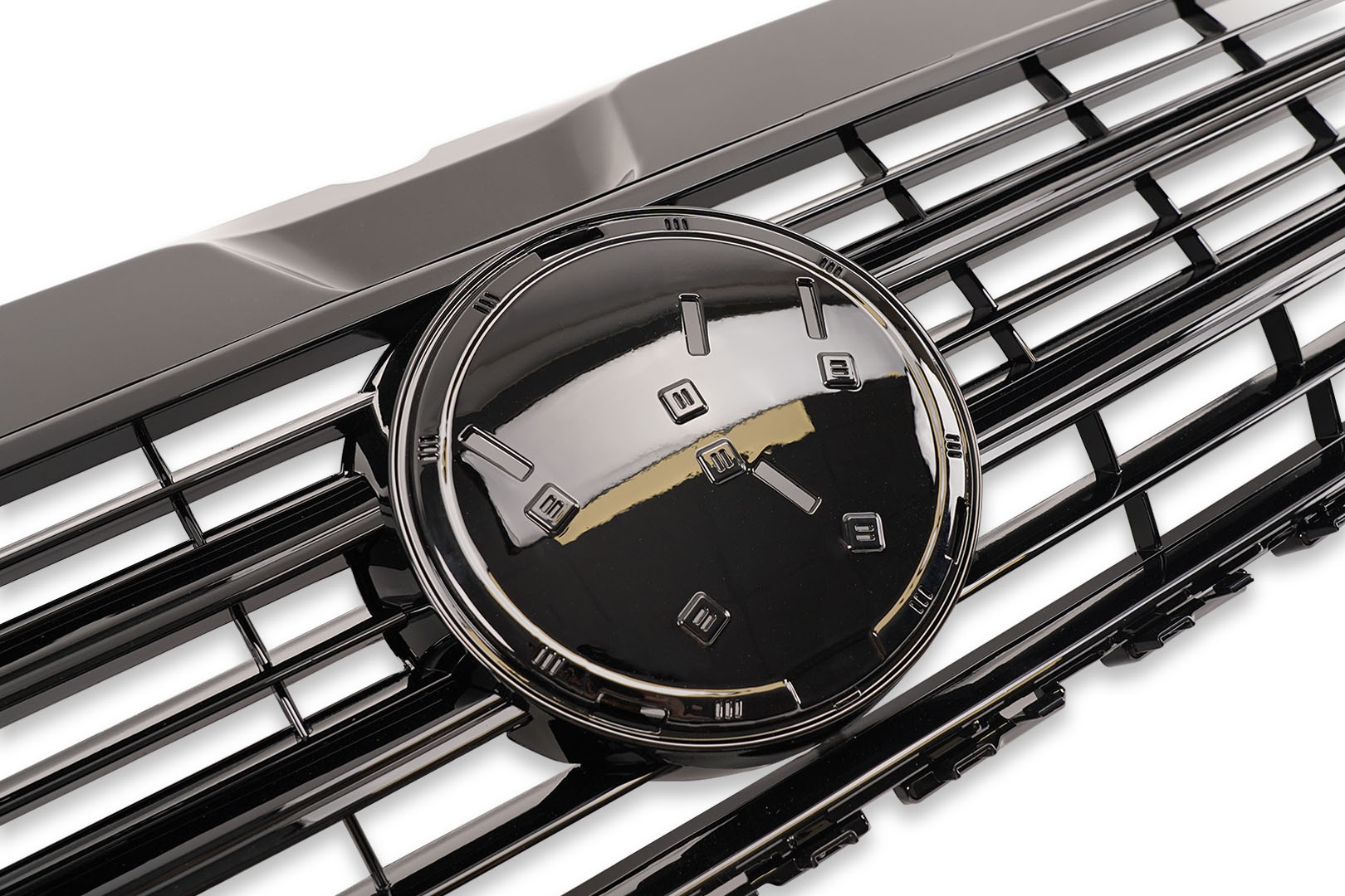 VW T6 Front Grille - Gloss Black - Image 3