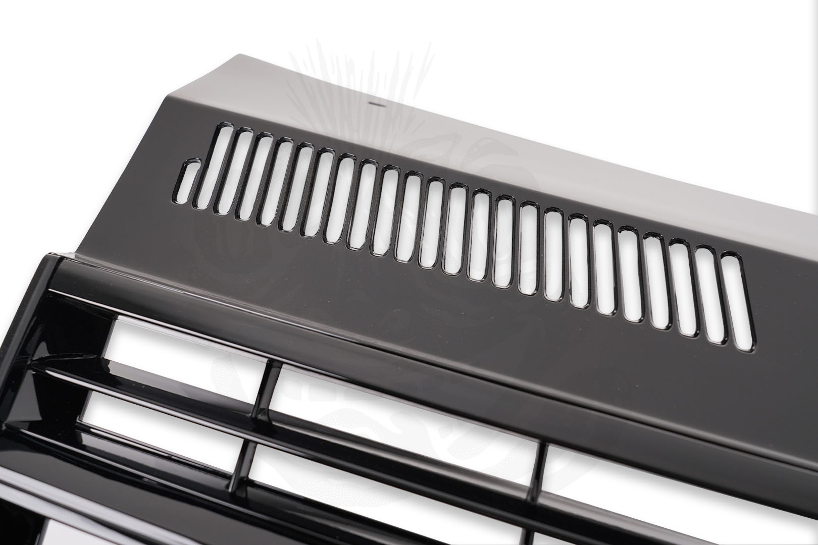 VW T6 Front Grille - Gloss Black - Image 4
