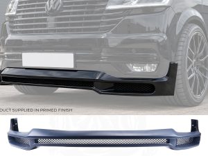 VW T6.1 ABT Style Front Spoiler (PRIMED) - Image 5