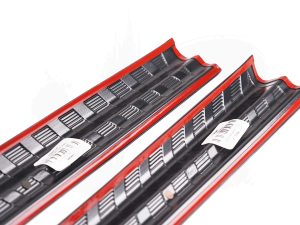 Alternative view of VW Crafter 12-17 (2pcs) Front Door Sill Protectors in Textured Black