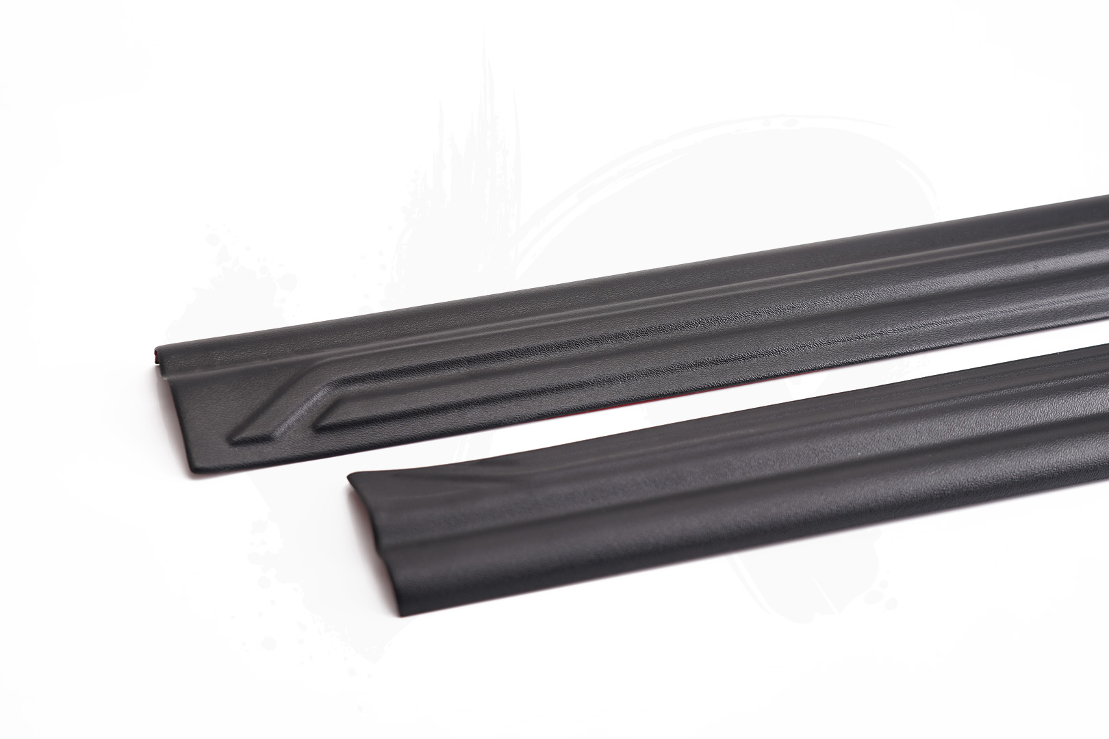 Mercedes Vito 14> (2pcs) Front Door Sill Protectors in Textured Black - Image 3