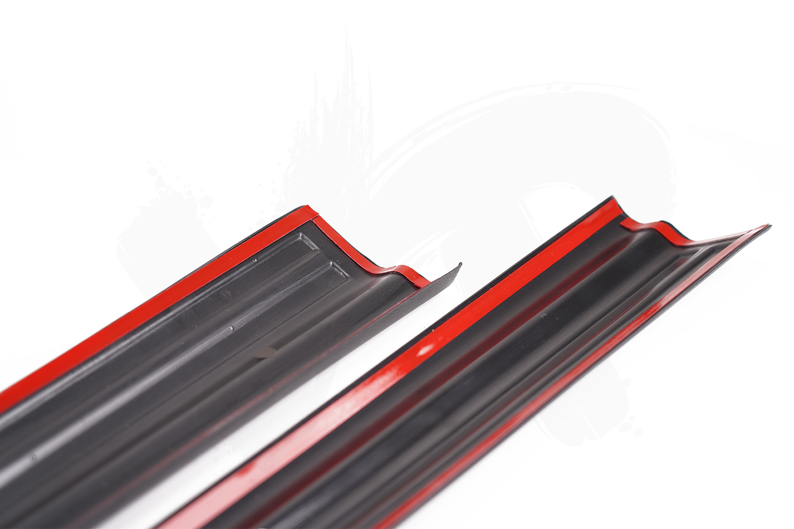 Mercedes Vito 14> (2pcs) Front Door Sill Protectors in Textured Black - Image 4
