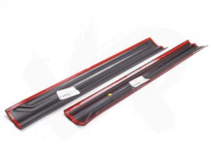 Mercedes Vito 14> (2pcs) Front Door Sill Protectors in Textured Black - Image 5