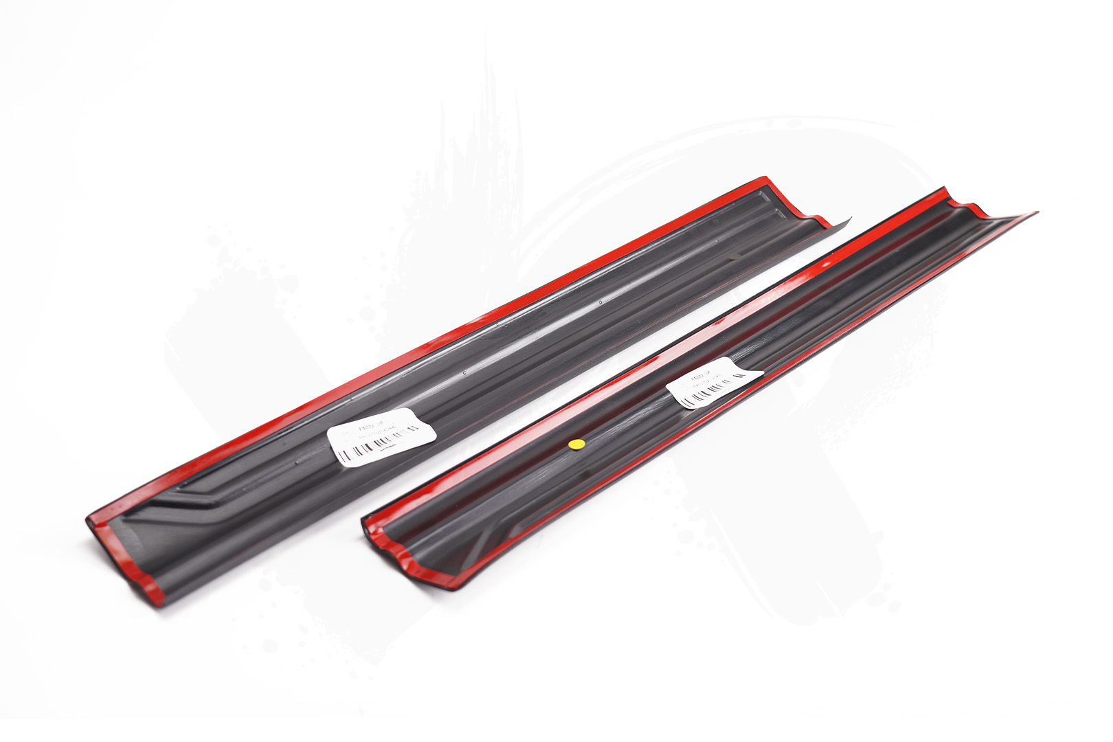 Mercedes Vito 14> (2pcs) Front Door Sill Protectors in Textured Black - Image 5