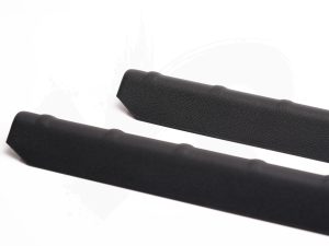 Alternative view of Transit Custom Mk2 24>/ VW T7 24> (2pcs) Front Door Sill Protectors in Textured Black