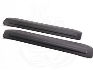 Alternative view of VW T6/T6.1 (2pcs) Front Door Sill Protectors in Textured Black