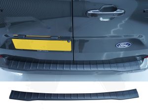 Transit Custom MK2 24> / VW T7 25> Textured Black Rear Bumper Protector