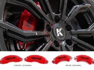T6/T6.1 Vee Dub Performance Caliper Covers (Big Brake Front) (4 Piece Set)