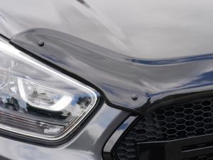 Ford Transit Custom 2018-2022 (MK1 Facelift) Deflec Bonnet Deflector - Gloss Black - Image 3
