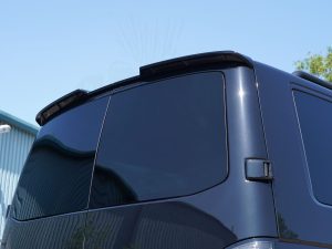 VW T5/T5.1/T6/T6.1 Twin Door Rear Spoiler - Gloss Black