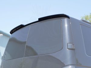 VW T5/T5.1/T6/T6.1 Twin Door Rear Spoiler - Gloss Black - Image 2